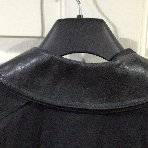 London Fog Mens Black Lined Trench Coat Size 42 Regular - Picture 3 of 11